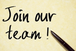 Picture that says: Join Our Team !